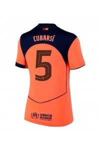 Barcelona Pau Cubarsi #5 Voetbaltruitje 3e tenue Dames 2025-26 Korte Mouw